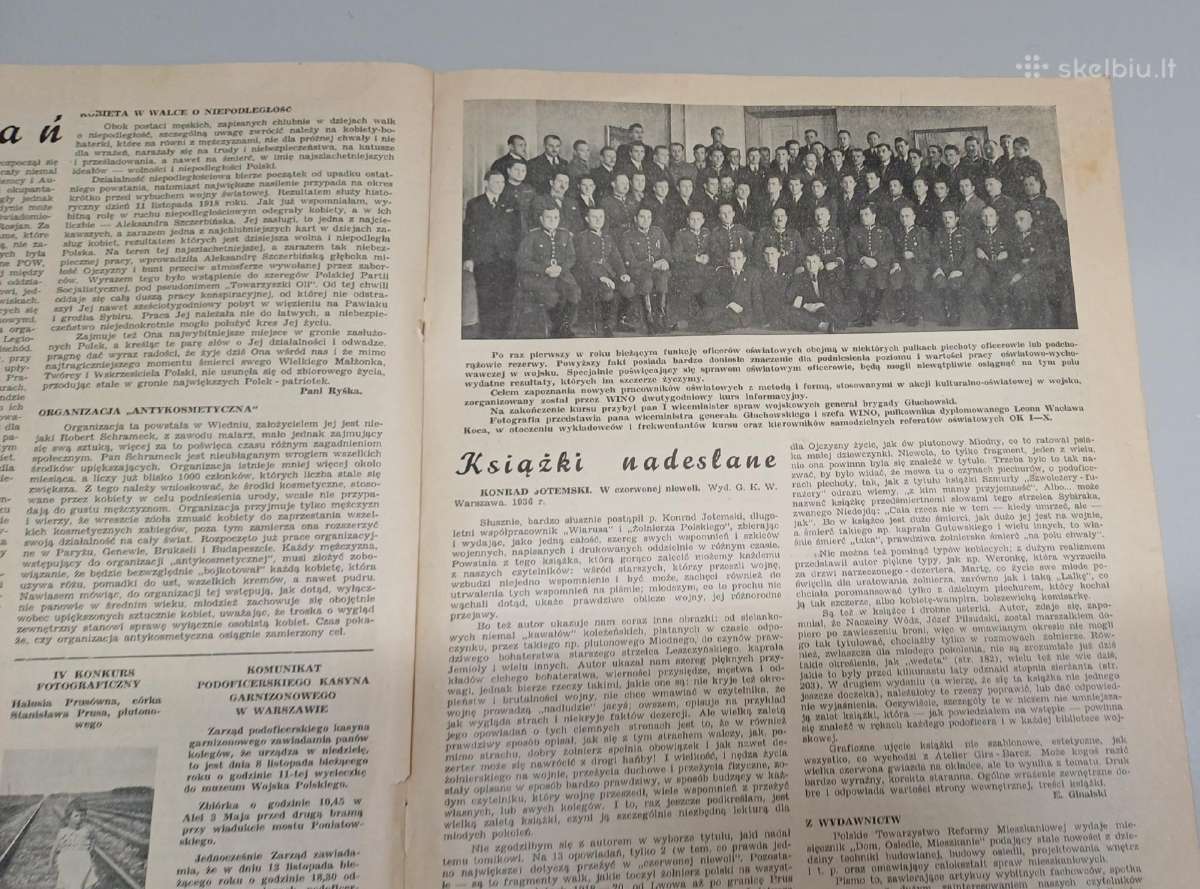 Kariuomenės žurnalas. Wiarus 1936 m. Lenkija - nuotraukos Nr. 5