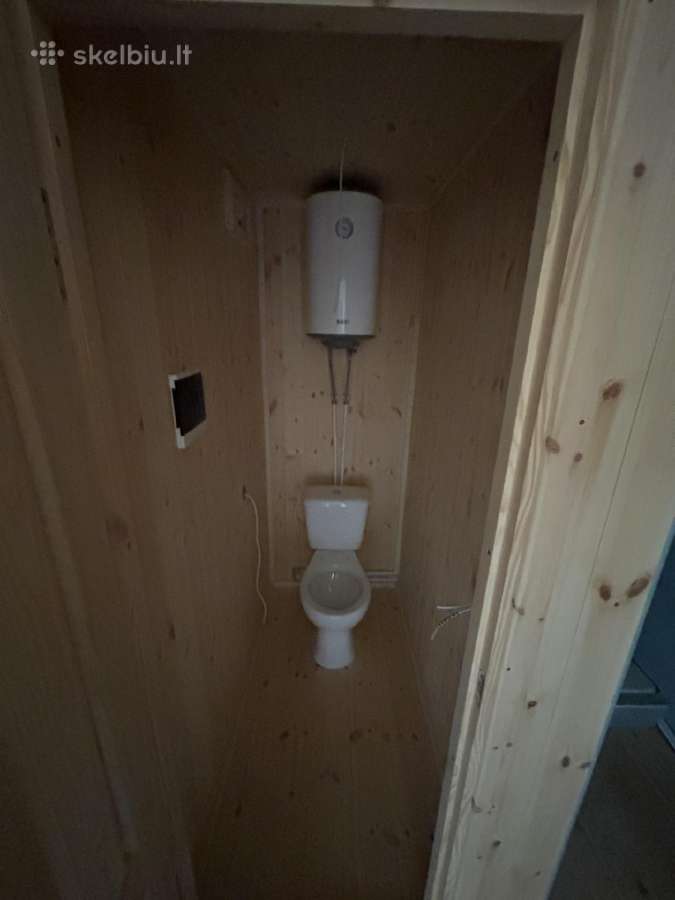 Karkasinė pirtis 4,0 x 6,0 su mansarda - nuotraukos Nr. 9