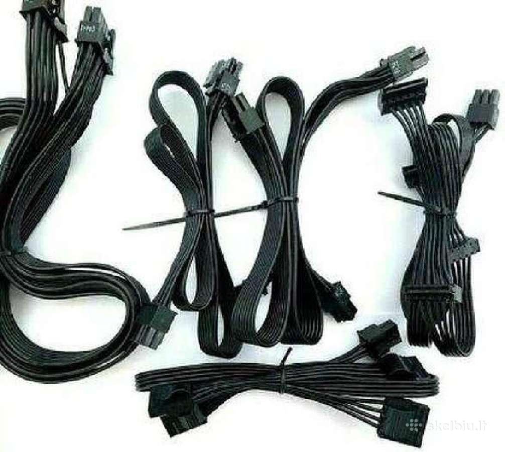 Maitinimo bloku laidai Psu perejimai. Sata. Molex.