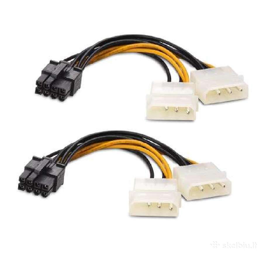 Maitinimo bloku laidai Psu perejimai. Sata. Molex. - nuotraukos Nr. 3