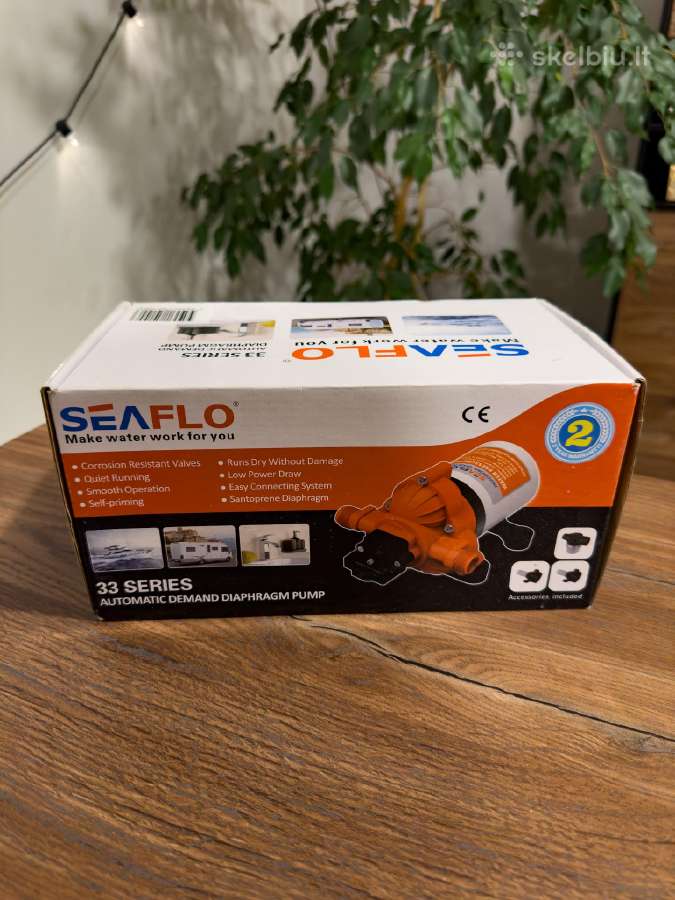 Elektrinė vandens pompa Seaflo 33-series kemperiui