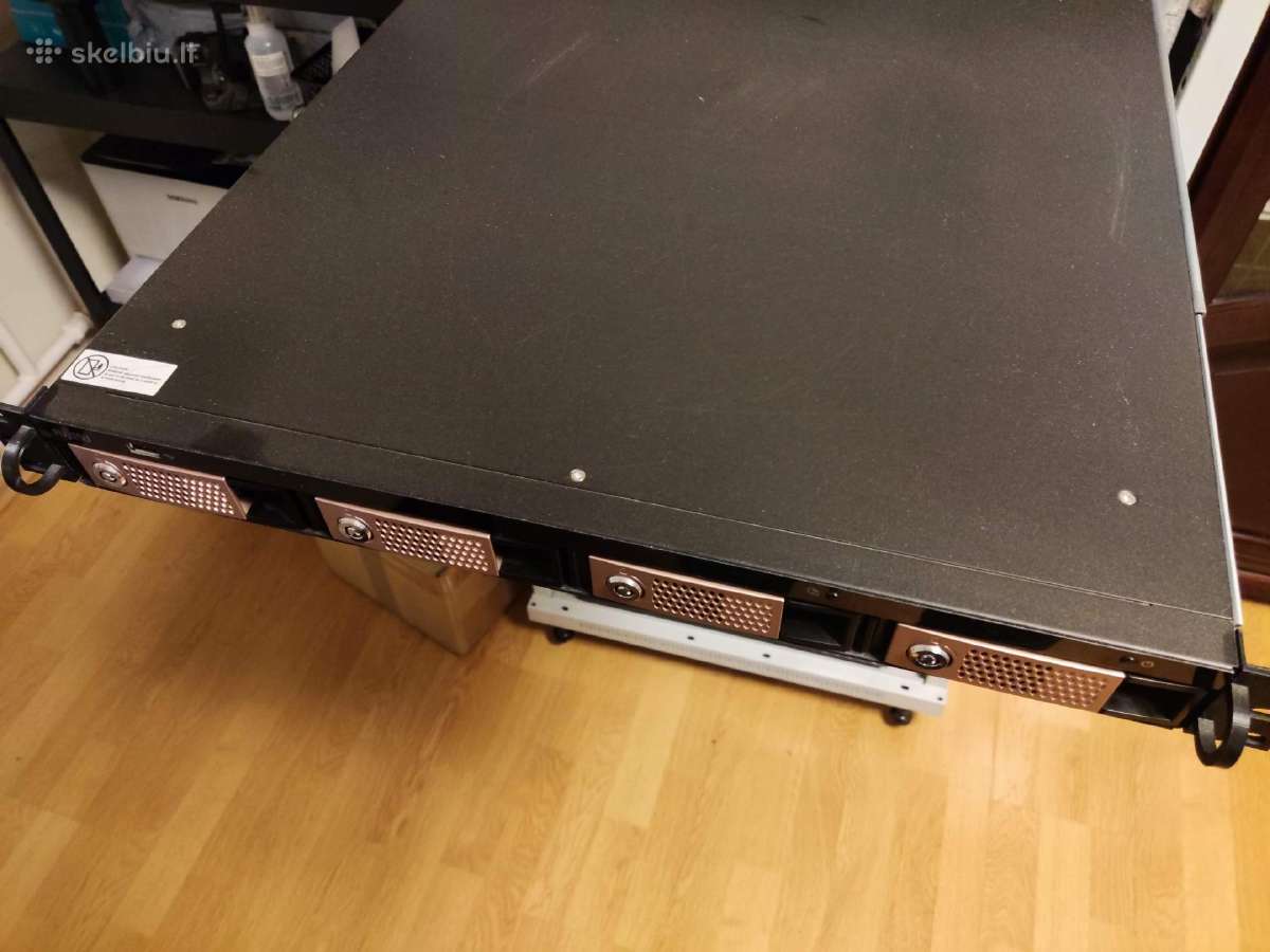 Qnap Ts-419u 1u Rack Nas/server - nuotraukos Nr. 2