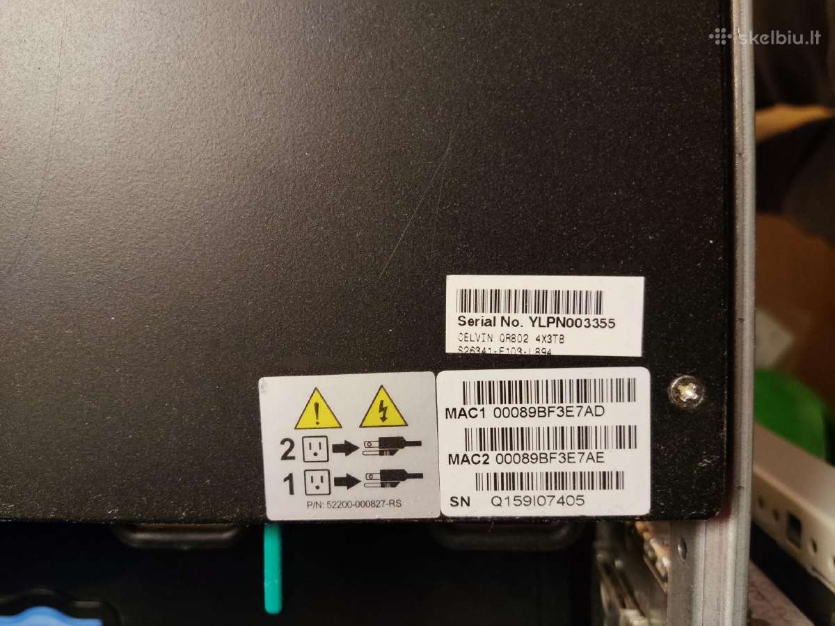 Qnap Ts-419u 1u Rack Nas/server - nuotraukos Nr. 3