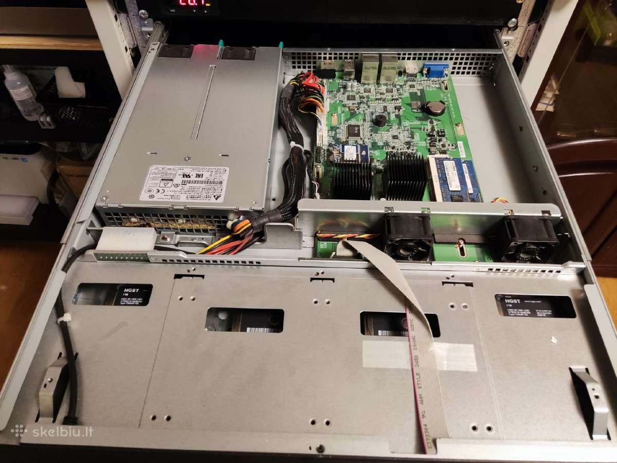 Qnap Ts-419u 1u Rack Nas/server - nuotraukos Nr. 4