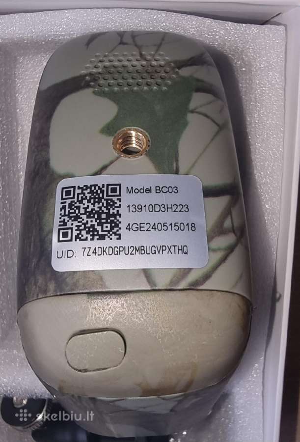 Kamera su sim autonuomine + 64gb kortele - nuotraukos Nr. 4