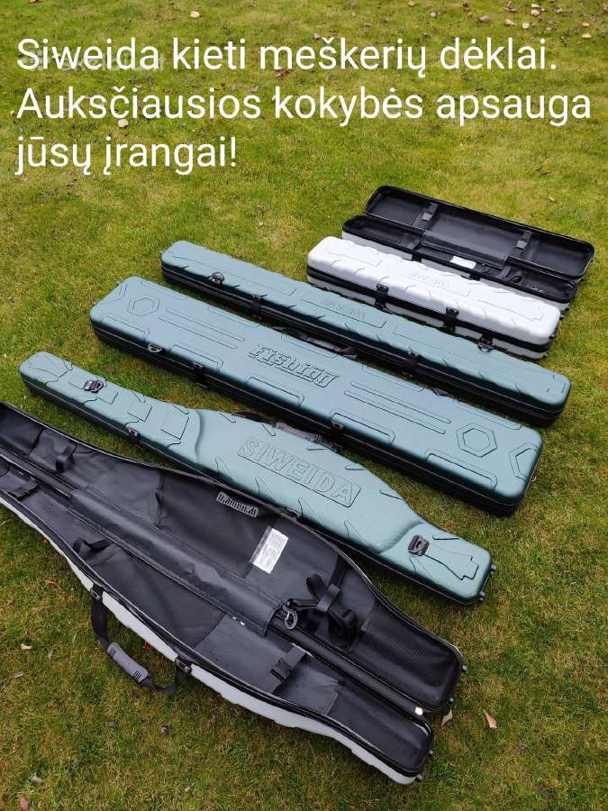 Kieti dėklai meškerėms-platus pasirinkimas!