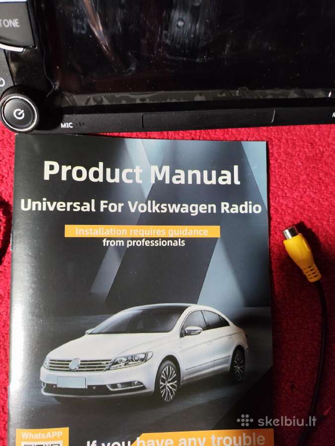 VW , Skoda , seat multimedija radija Rns - nuotraukos Nr. 5