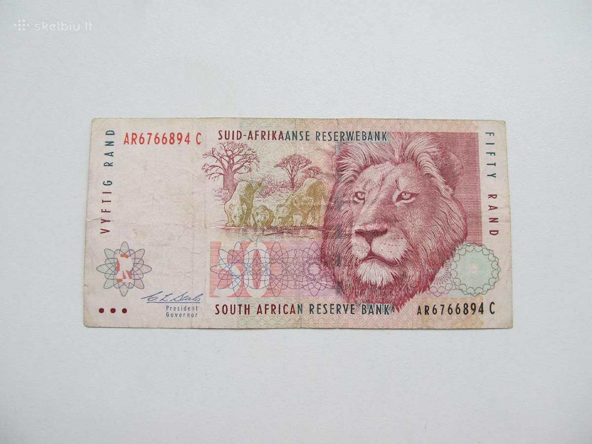 50 randu , Pietų Afrika , 1992
