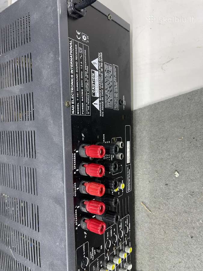 Nad t741 resiveris - stiprintuvas - nuotraukos Nr. 3