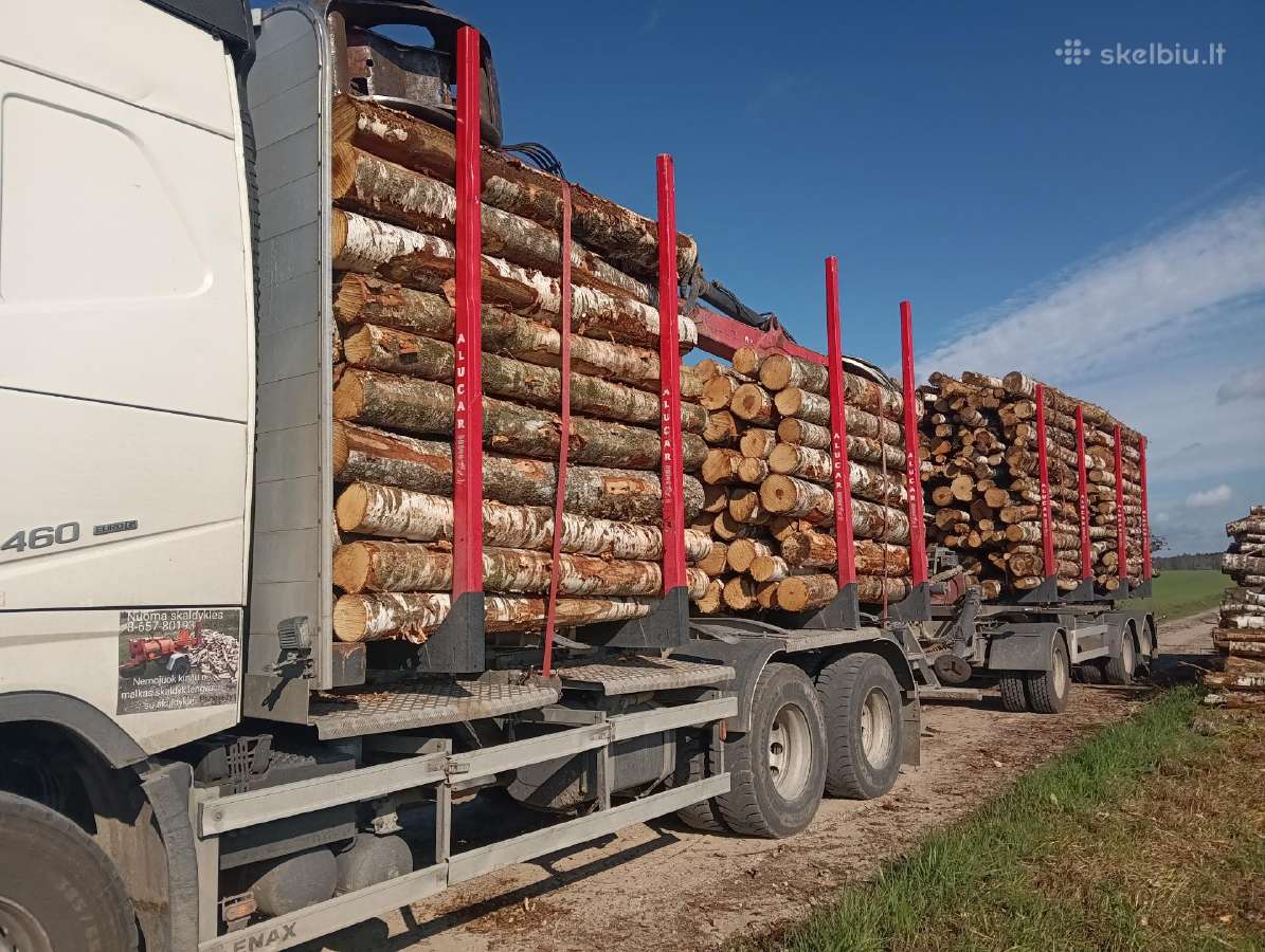 Įvairios malkos visų rūšių skaldytos 3 m gražios - nuotraukos Nr. 5