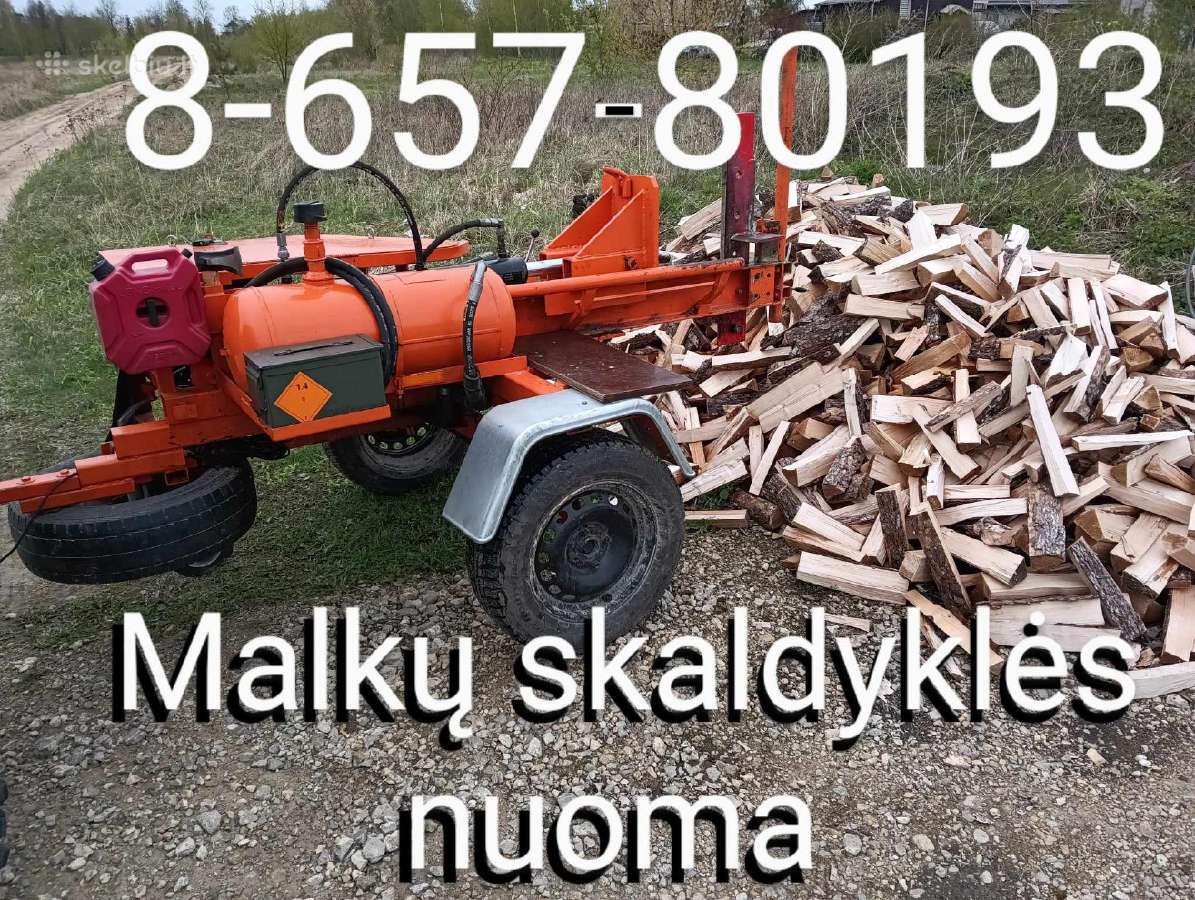 Įvairios malkos visų rūšių skaldytos 3 m gražios - nuotraukos Nr. 2