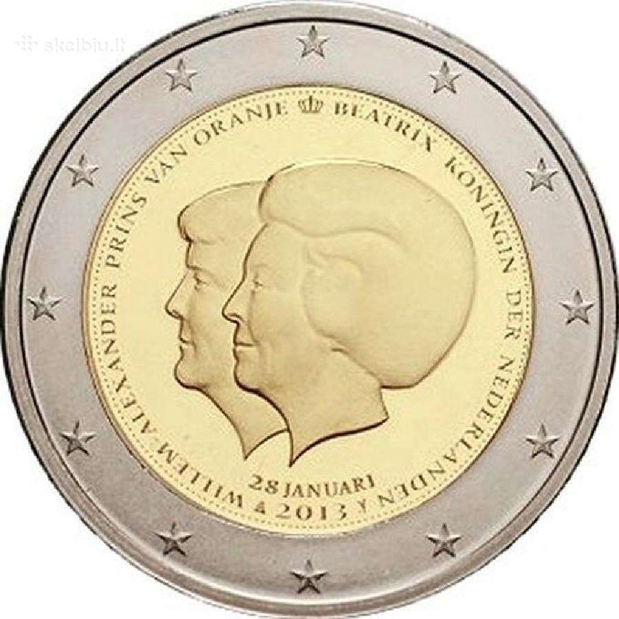 2€ monetos iš bankinio ritinėlio (Unc) - nuotraukos Nr. 7