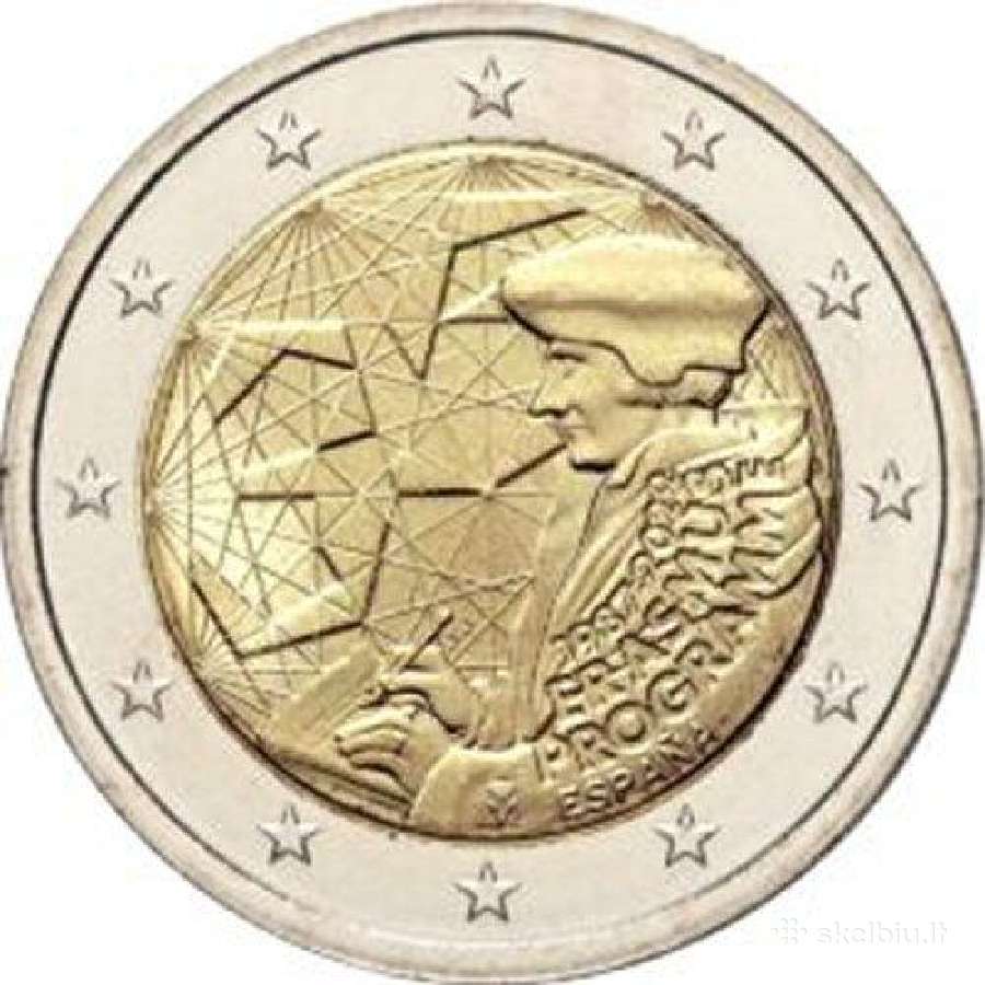 2€ monetos iš bankinio ritinėlio (Unc) - nuotraukos Nr. 10