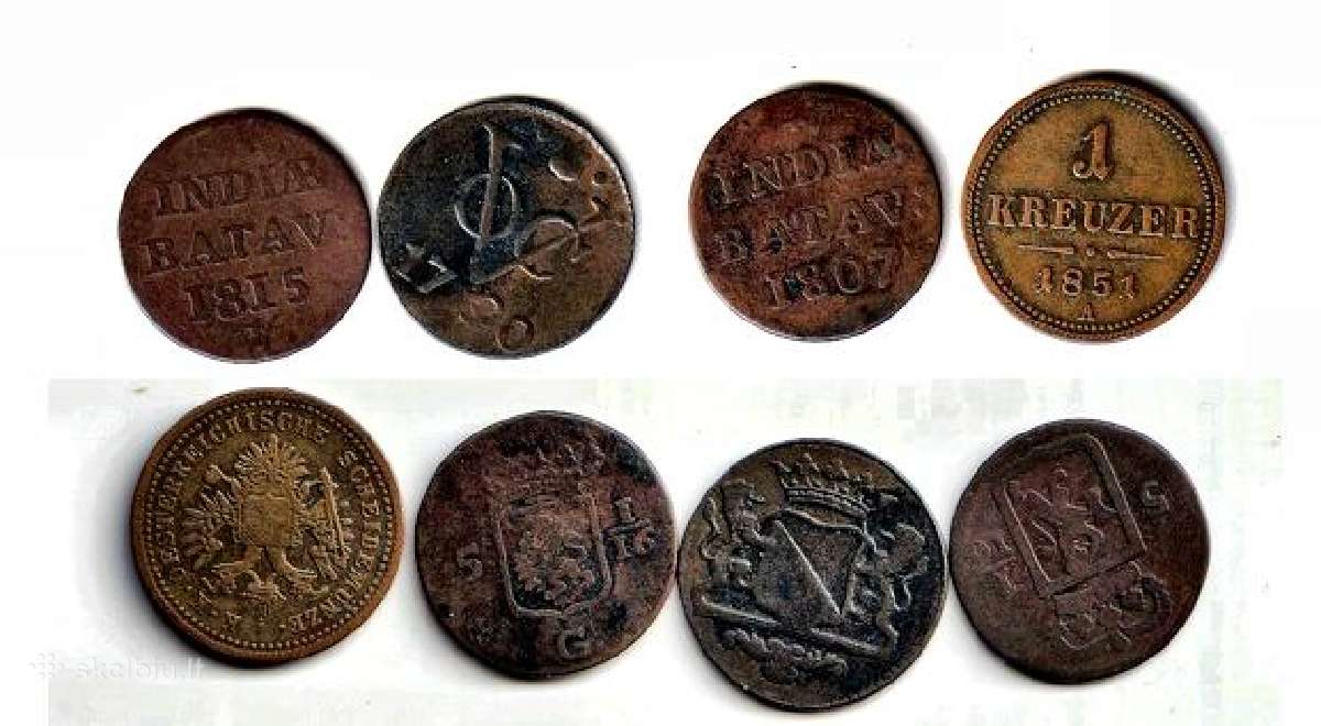 Nyderlandų Rytų Indija Monetos