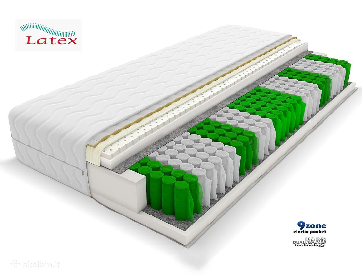 Akcija! Nauja medinė lova 140x200 tik 135eur - nuotraukos Nr. 9