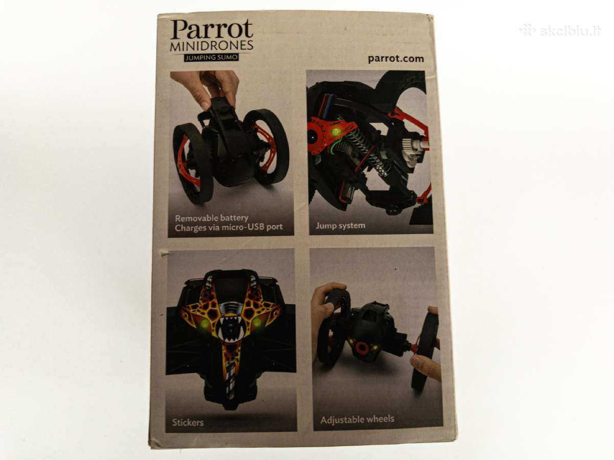 Parrot Minidrones Jumping Sumo robotas žaislas - nuotraukos Nr. 7