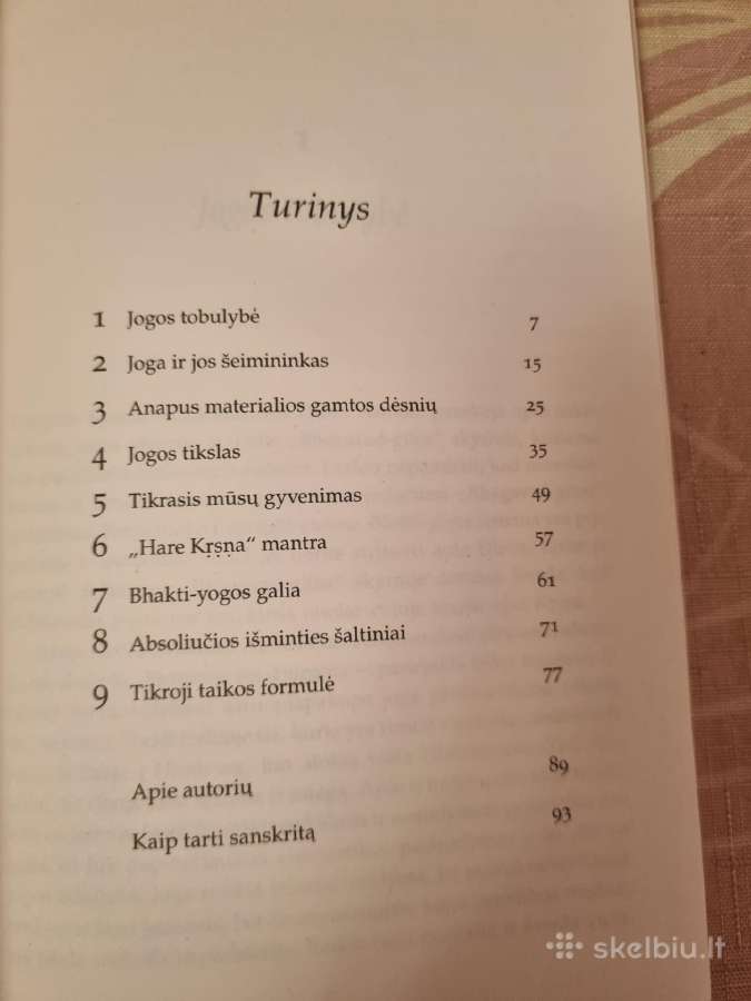 Krišnos sąmonė - aukščiausia jogos sistema - nuotraukos Nr. 3