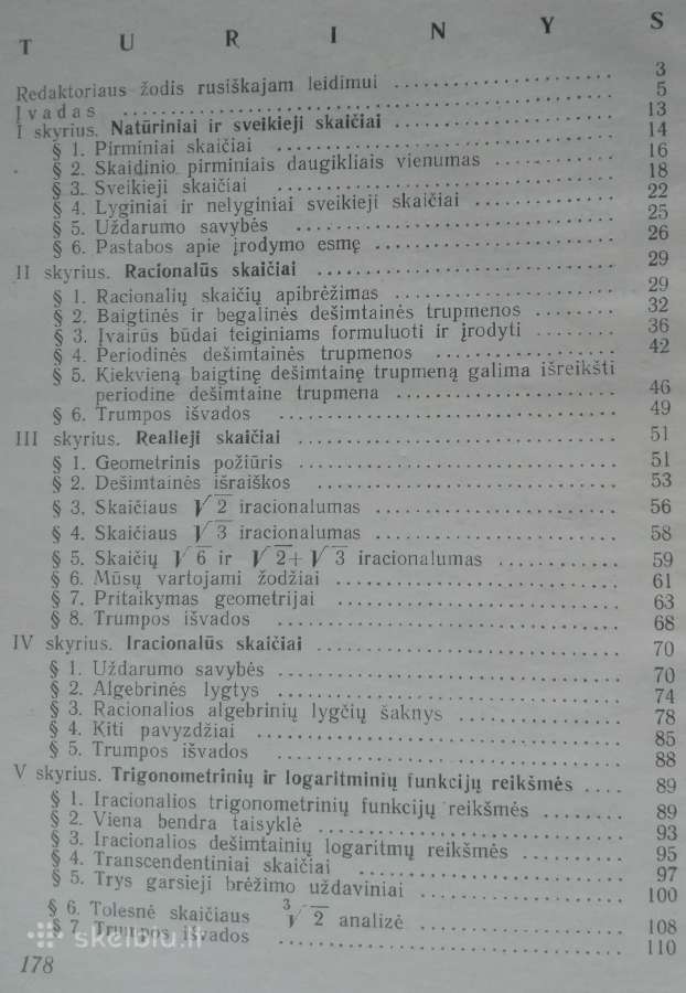 1996. Racionalūs Ir Iracionalūs Skaičiai A.nivenas - nuotraukos Nr. 3