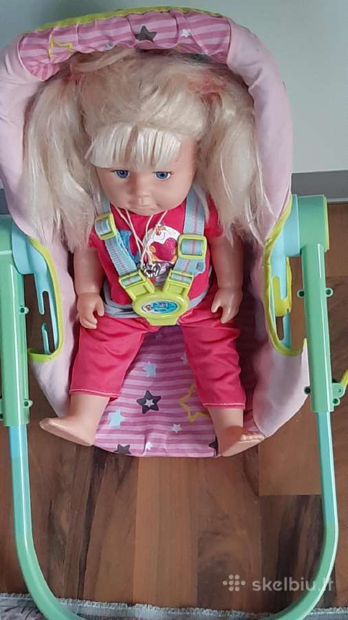 Baby born nešioklė kėdute vežimelis - nuotraukos Nr. 4
