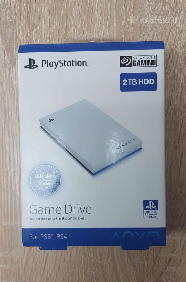 Seagate Game Drive išorinis diskas 2tb