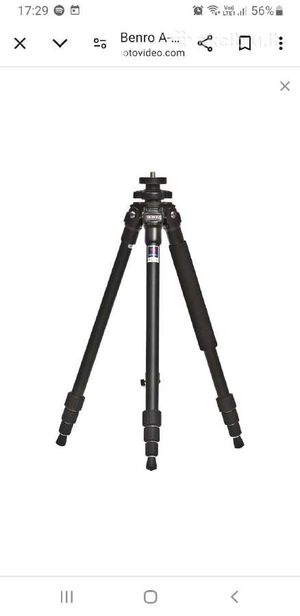 Benro A-058 classic tripod trikojis fotokamerai