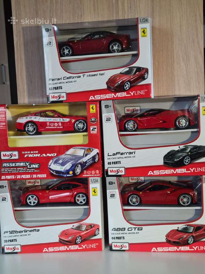 Ferrari modeliai 1:24 - nuotraukos Nr. 3