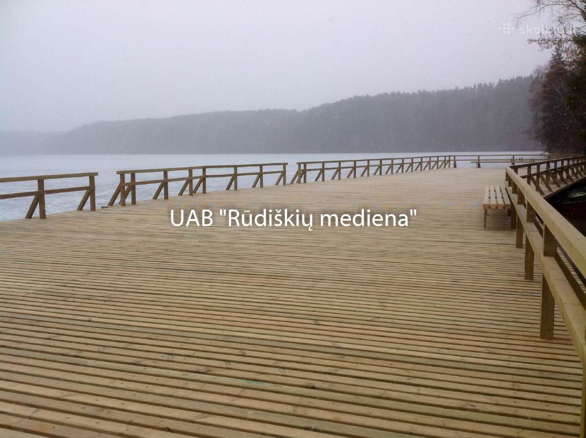 Mediena namams, stogams, karkasams ir I-beam sijos - nuotraukos Nr. 15