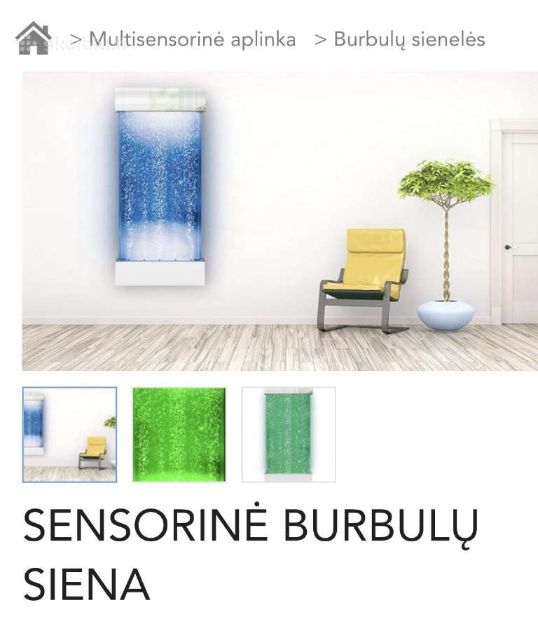 Sensorinė burbulų sienelė
