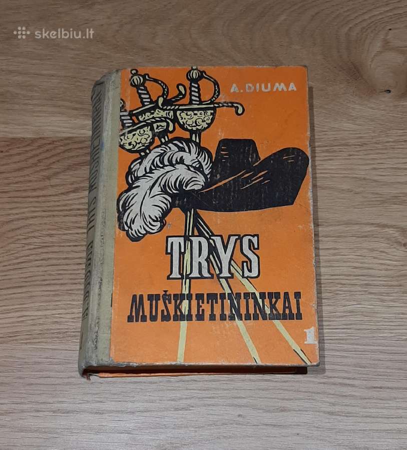 Trys muškietininkai knyga 1960 - nuotraukos Nr. 2
