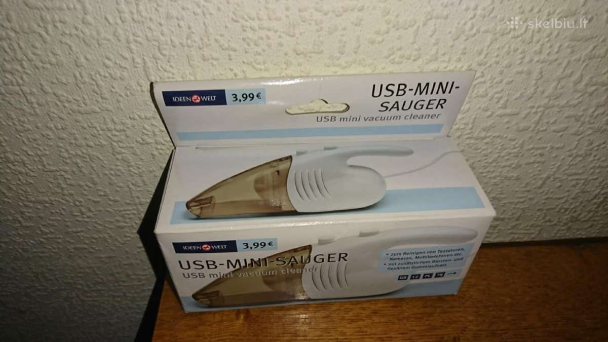 Parduodamas Usb mini siurbliukas.