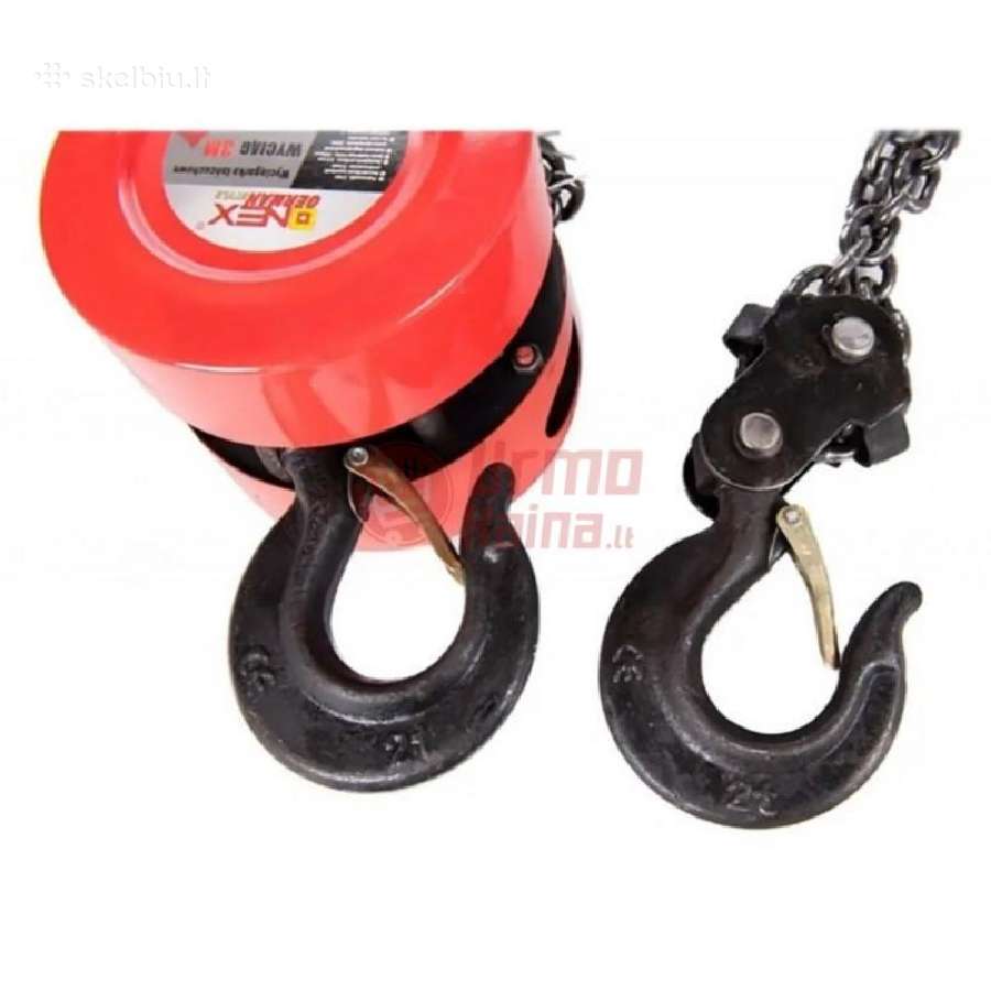 Grandininė rankinė gervė / elektrinės gervės - nuotraukos Nr. 10