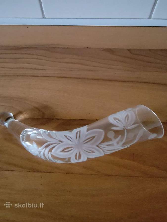 Krištolinis ragas/bokalas