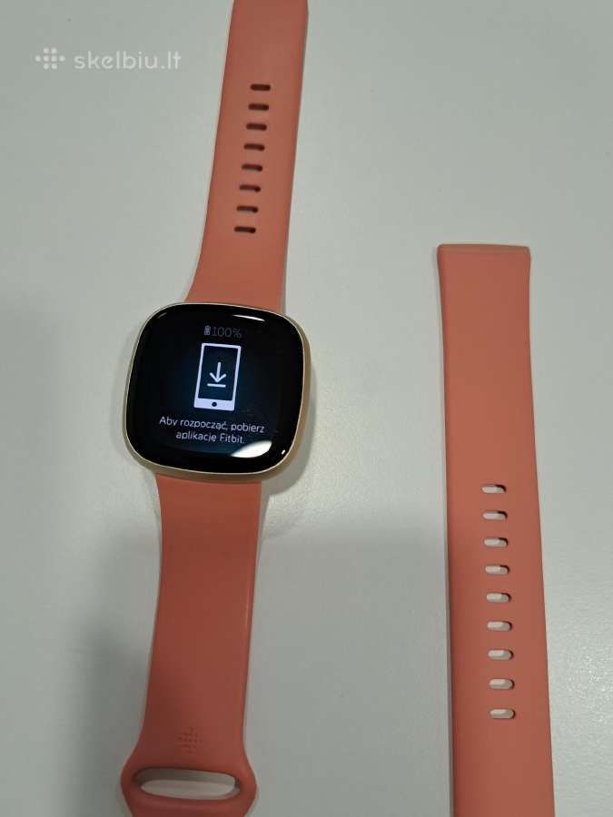 Fitbit verso 3 kaip naujas