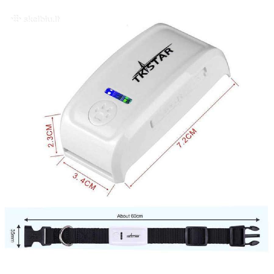 GPS antkaklis augintiniui Tkstar Tk909 - nuotraukos Nr. 3