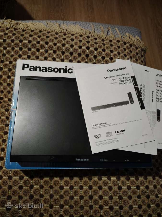 Panasonik Dvd-CD grotuvas S500ep-k - Skelbiu.lt