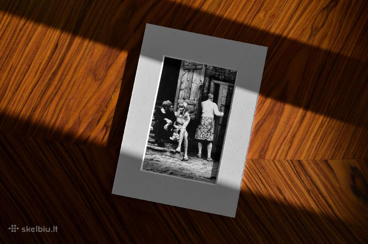 Pasportuota A. Sutkaus fotografijos reprodukcija