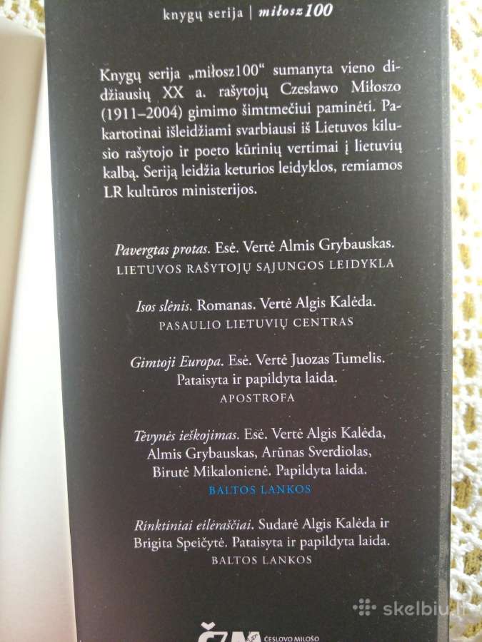 Czesław Miłosz Tėvynės ieškojimas 2011 m. - nuotraukos Nr. 5