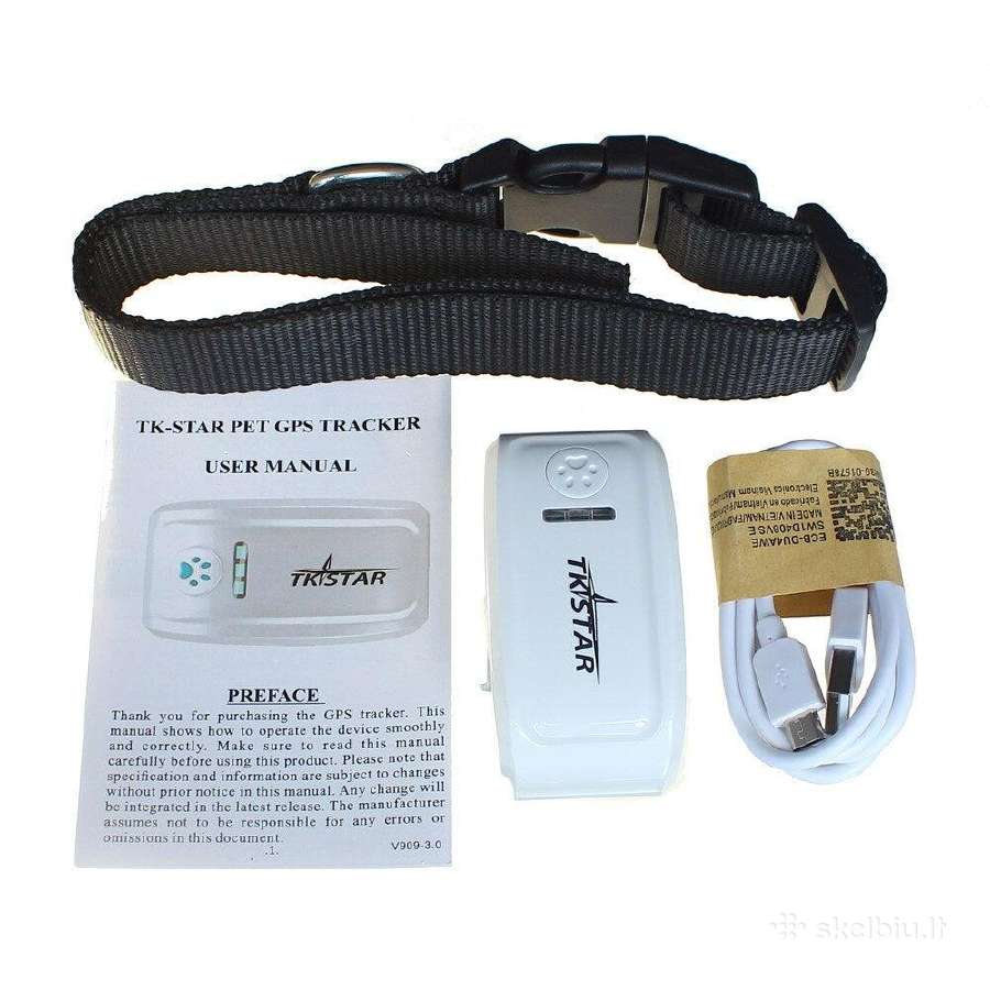 GPS antkaklis augintiniui Tkstar Tk909 - nuotraukos Nr. 9