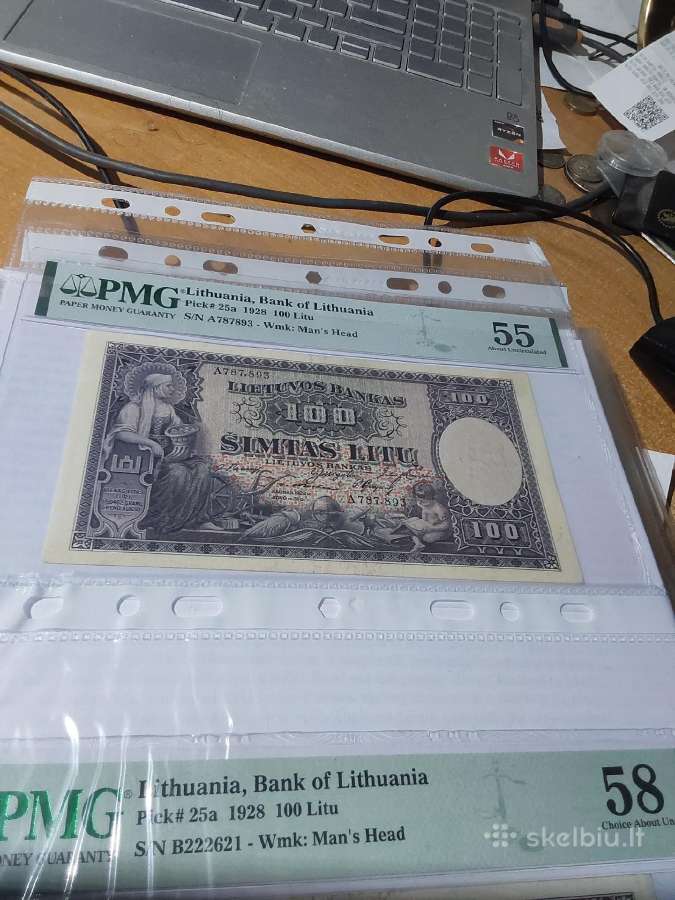 Parduodu lietuviškus banknotus - nuotraukos Nr. 2