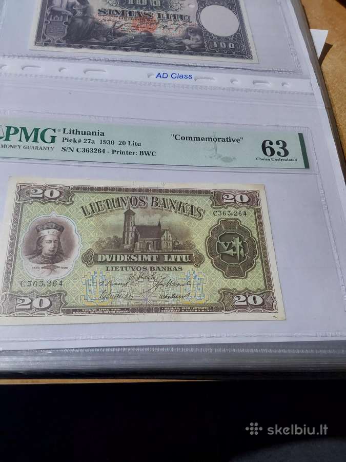 Parduodu lietuviškus banknotus - nuotraukos Nr. 3