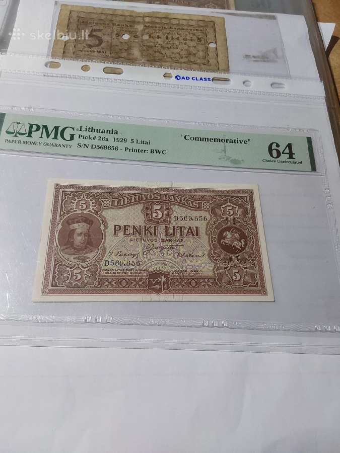 Parduodu lietuviškus banknotus - nuotraukos Nr. 5