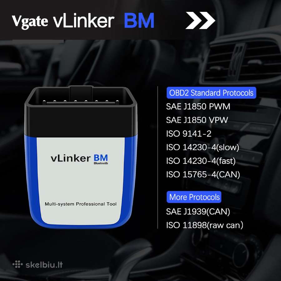 Vgate diagnostikos įranga - nuotraukos Nr. 2