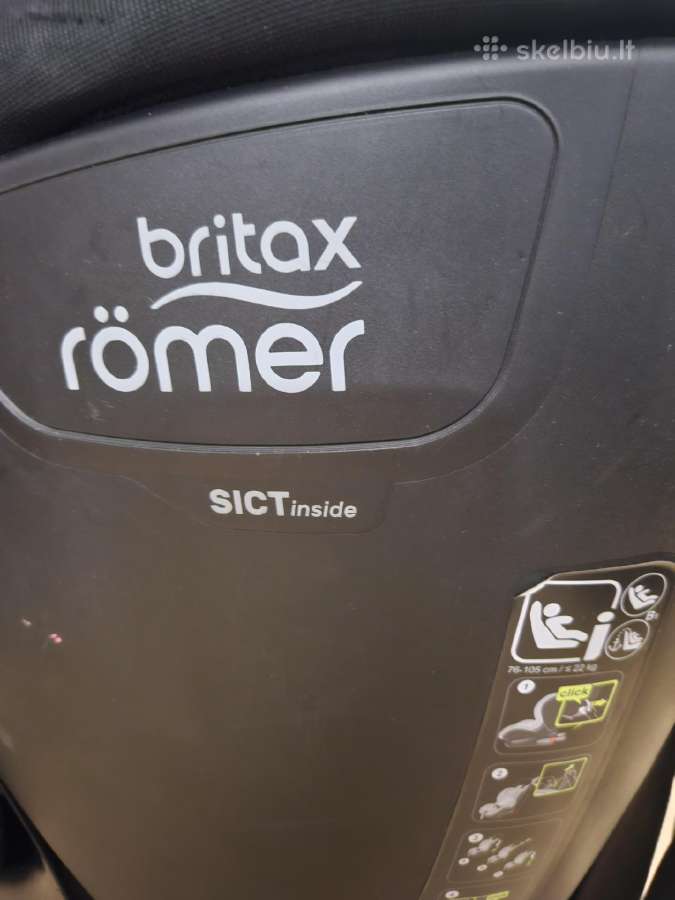 Automobiline vaikiska kedute Britax Romer 0-15men - nuotraukos Nr. 2