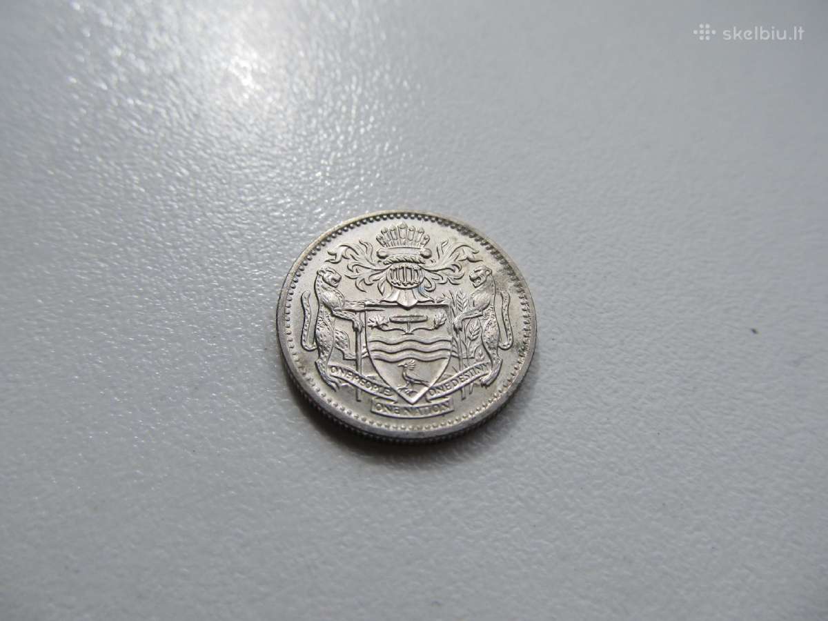 10 ir 25 centai , Gajana , 1990 - nuotraukos Nr. 2
