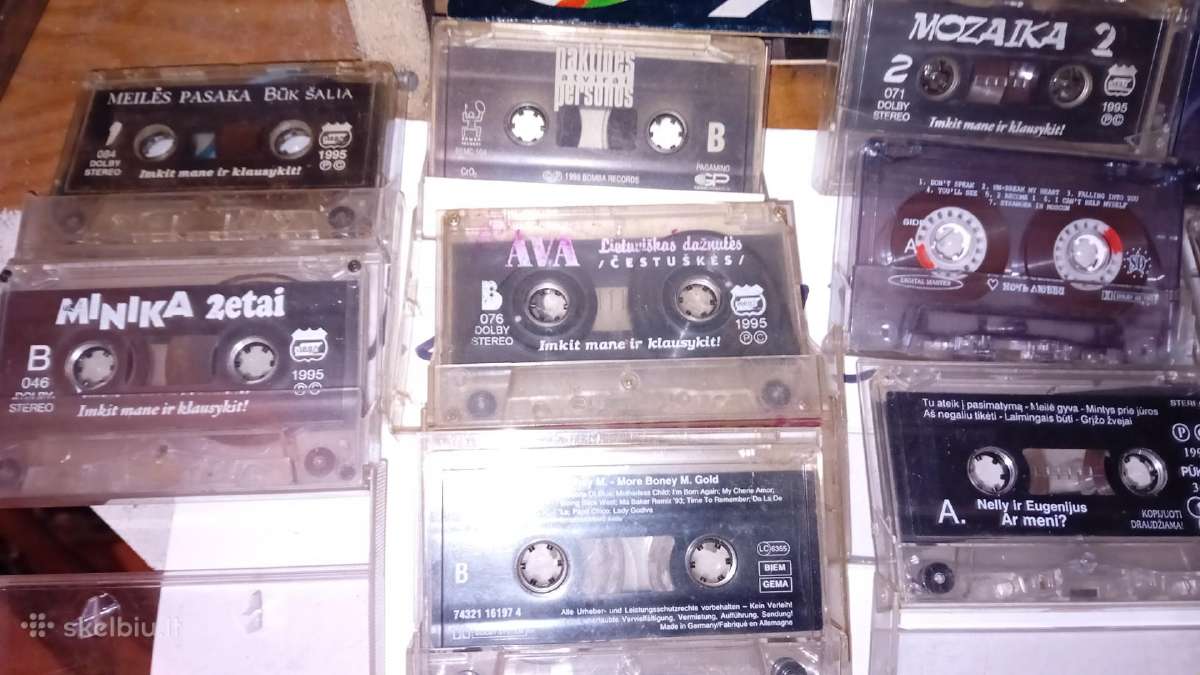 Kasetes.rasykit.dar ru yra be dekliuku.nespejau.l - nuotraukos Nr. 18
