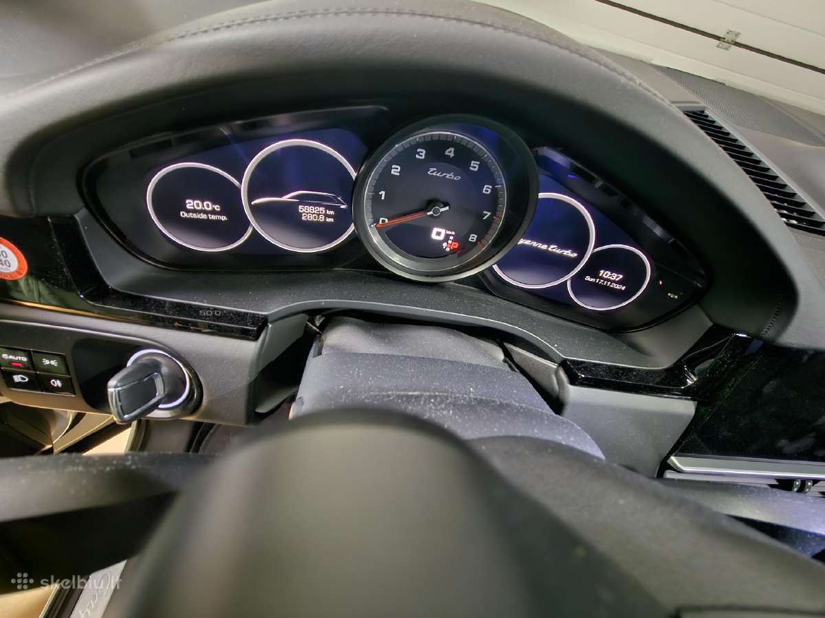 Porsche Cayenne Turbo 4.0l 2019m su 3men garantija - nuotraukos Nr. 15