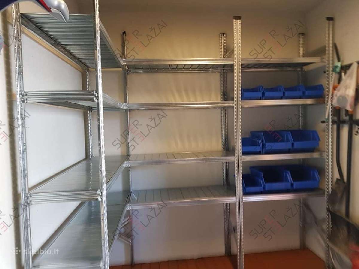 Nauji ir naudoti sandėliavimo stelažai - nuotraukos Nr. 2