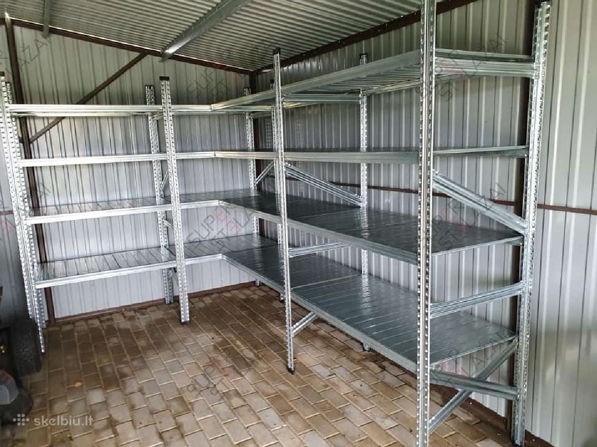 Nauji ir naudoti sandėliavimo stelažai - nuotraukos Nr. 6