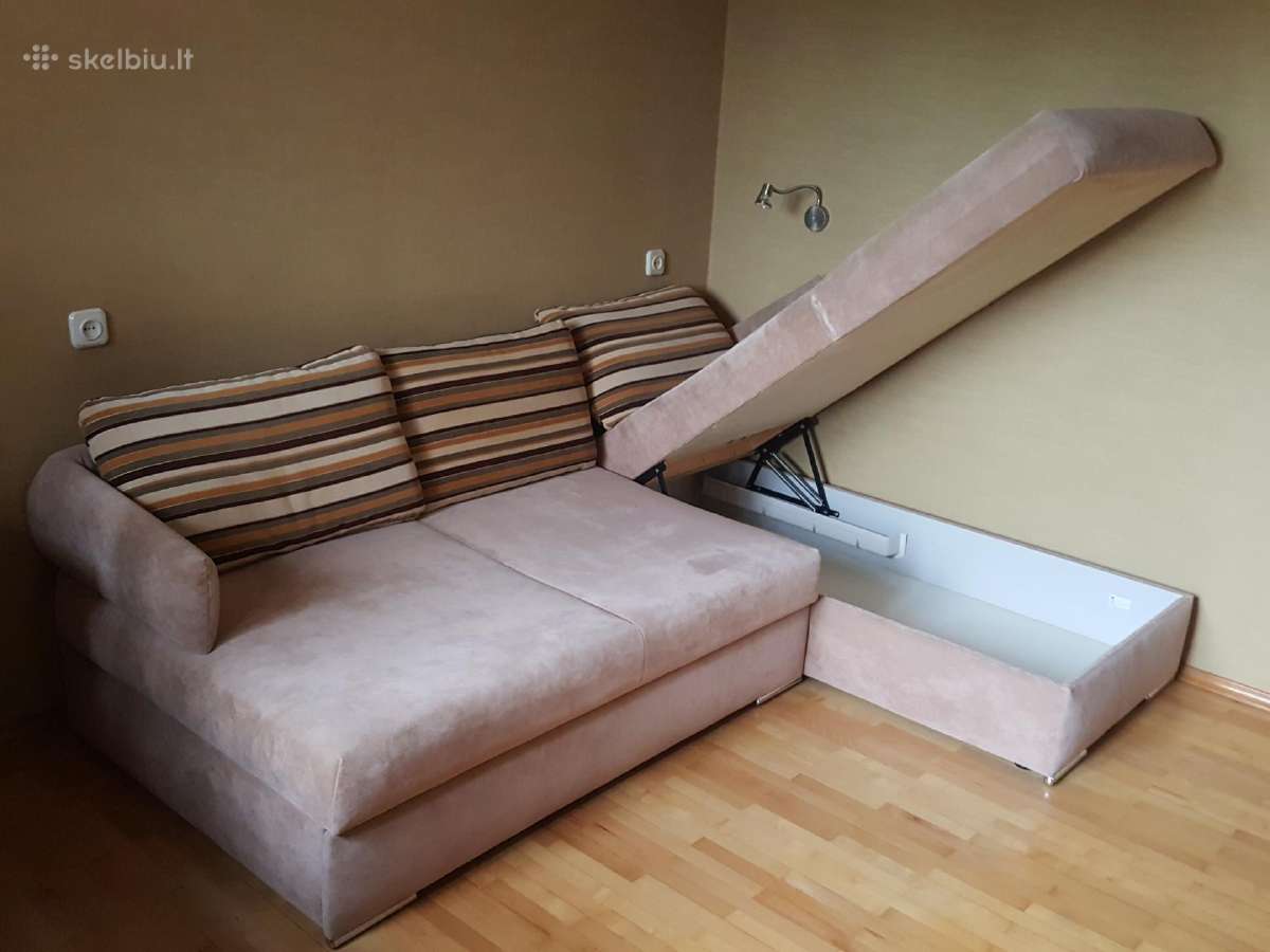 Sofa-lova dvigulė, miegama, naudota - nuotraukos Nr. 3