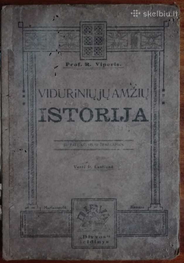 2038. Viduriniųjų Amžių Istorija R. Viperis